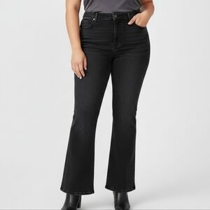 Abercrombie & Fitch The Vintage Flare High Rise Jeans Black Women's Size 37 / 24